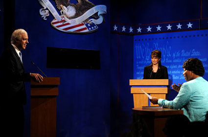 Jason Sudeikis, Tina Fey, Queen Latifah, Saturday Night Live Jason Sudeikis, Tina Fey, Queen Latifah, Saturday Night Live